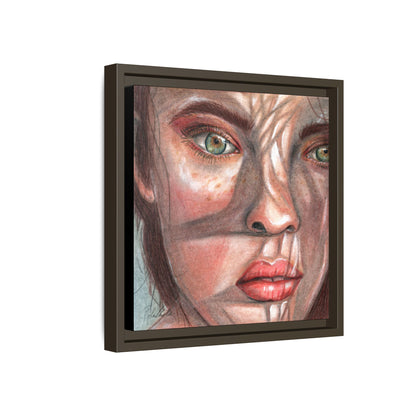 Woman In the Shadows Framed Wall Art