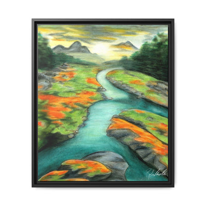 Mountain Stream Framed Wall Art