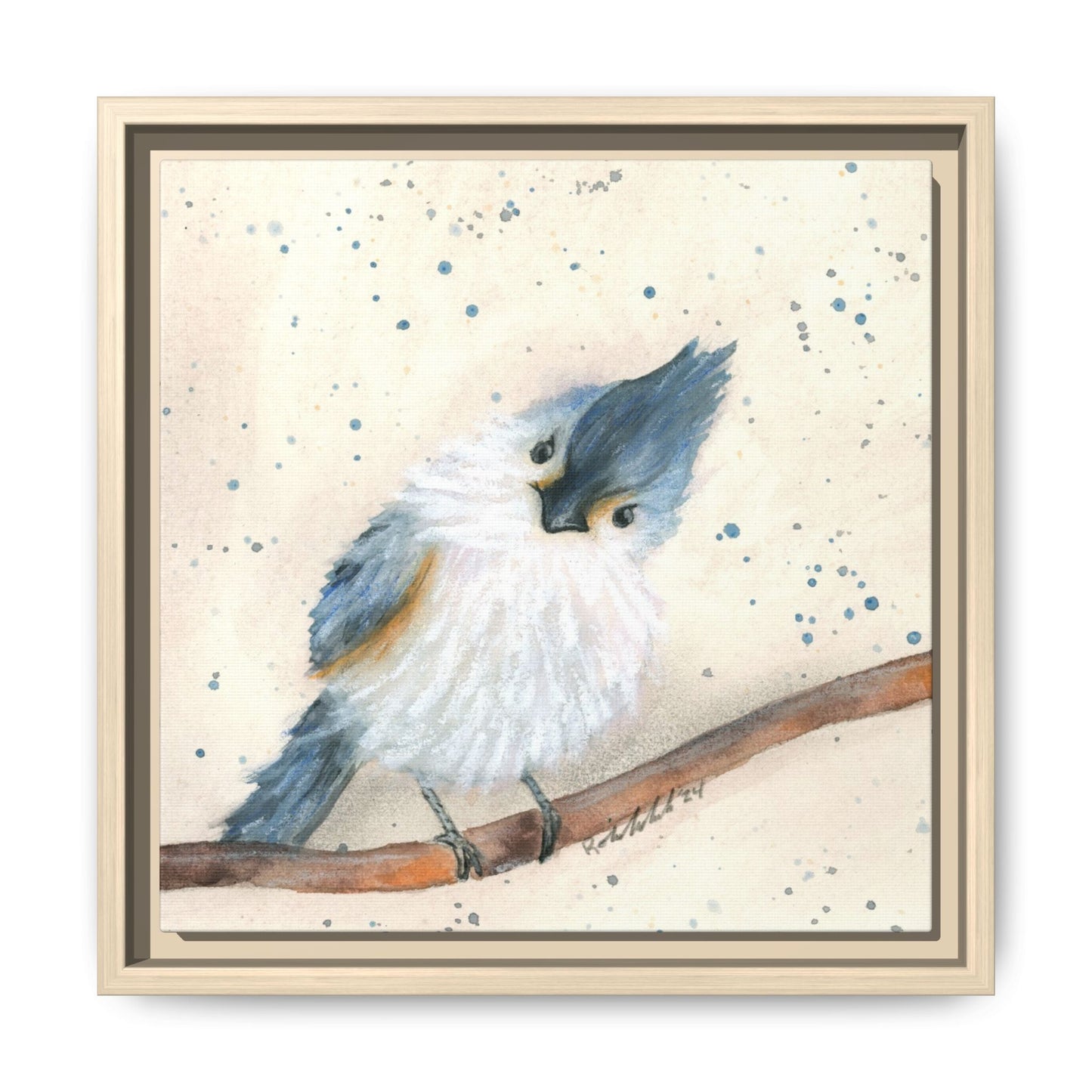 Blue Bird Framed Wall Art