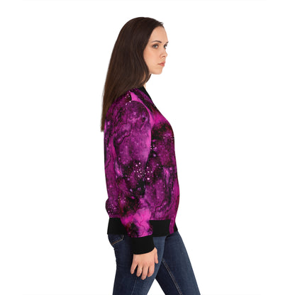 Galaxy Pink Bomber Jacket