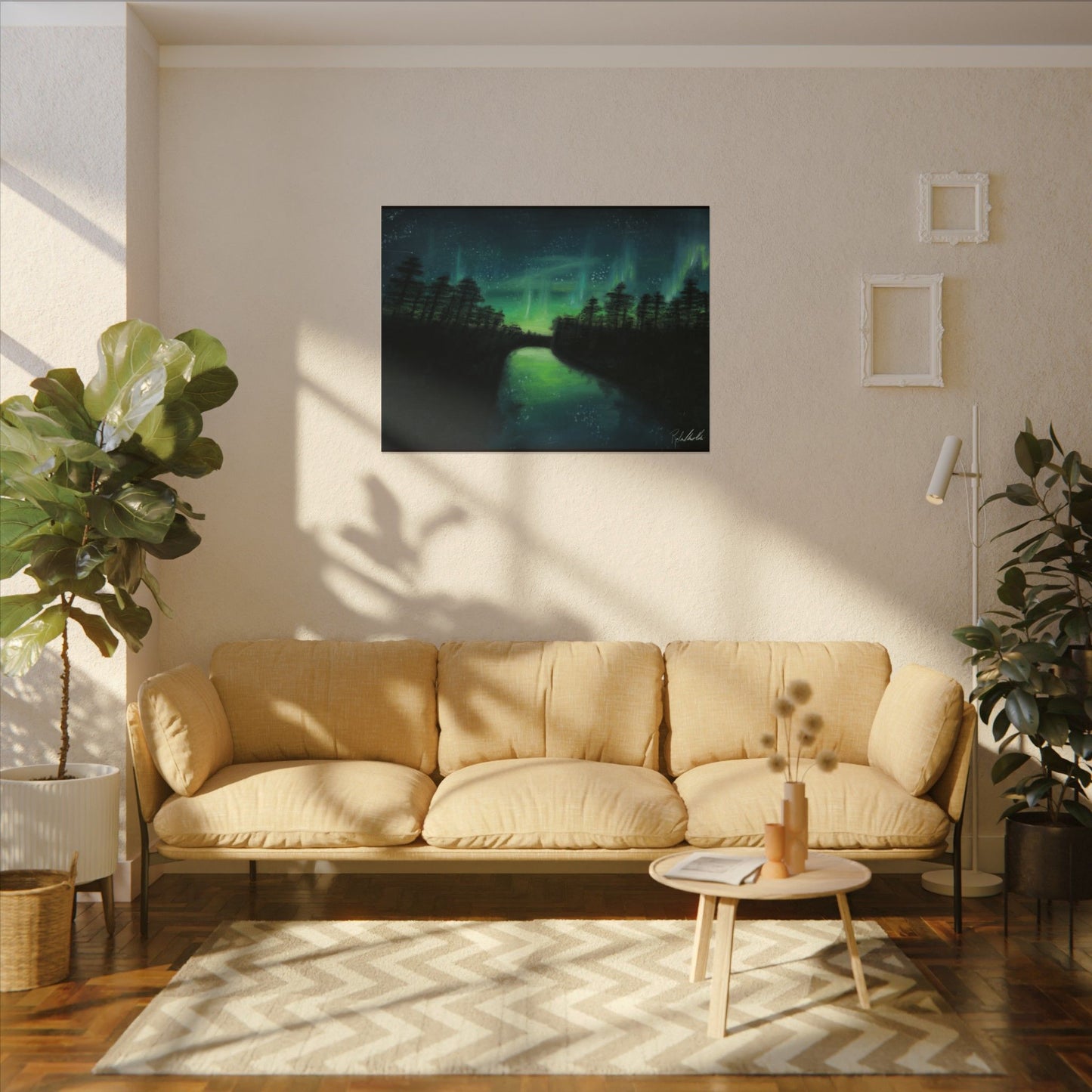 Northern Lights Canvas Gallery Wrap