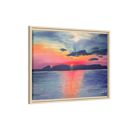 Sleeping Giant at Dawn Framed Wall Art