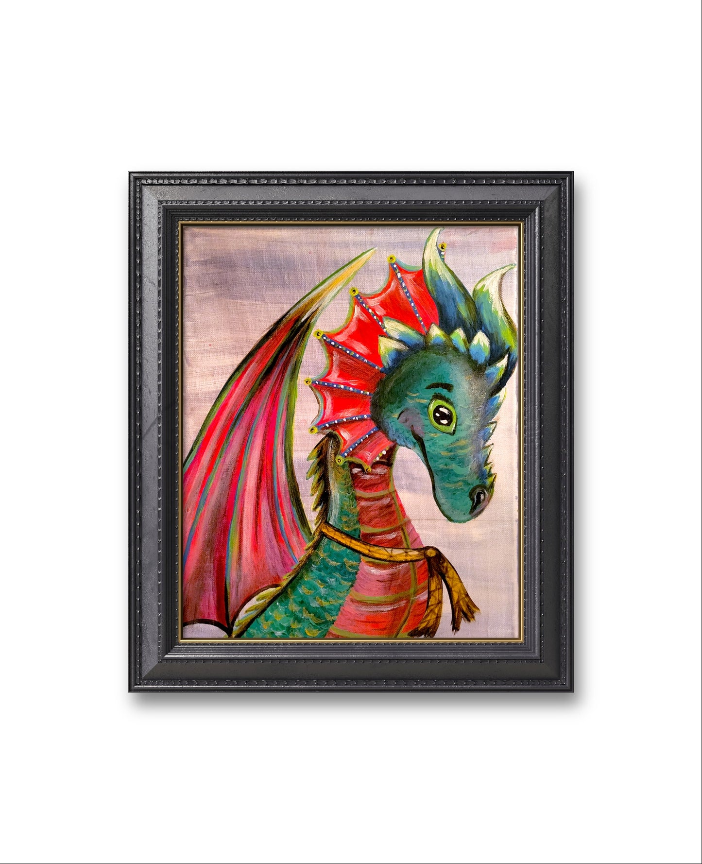 Dragon with a Scarf 8x10 Museum Grade Fine Art Print