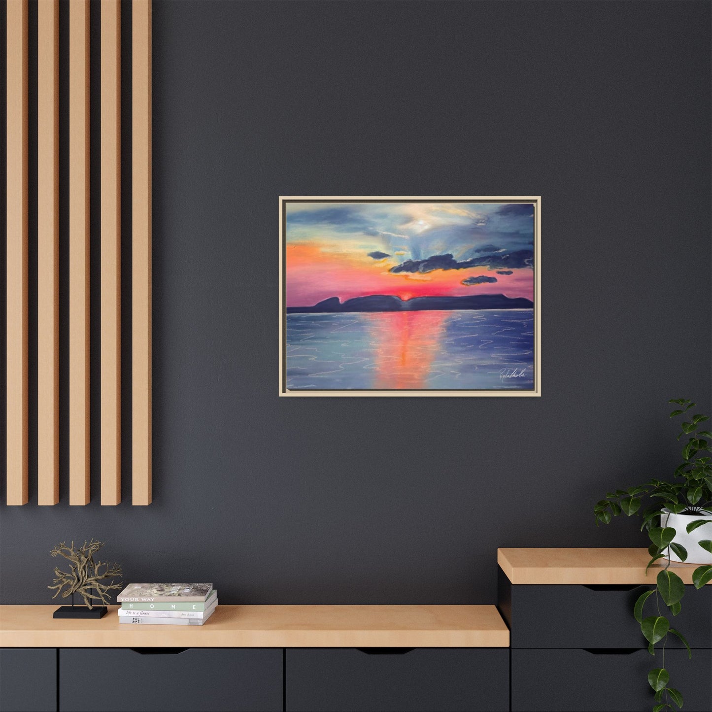 Sleeping Giant at Dawn Framed Wall Art