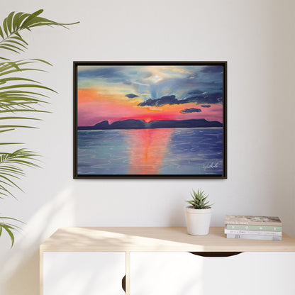 Sleeping Giant at Dawn Framed Wall Art
