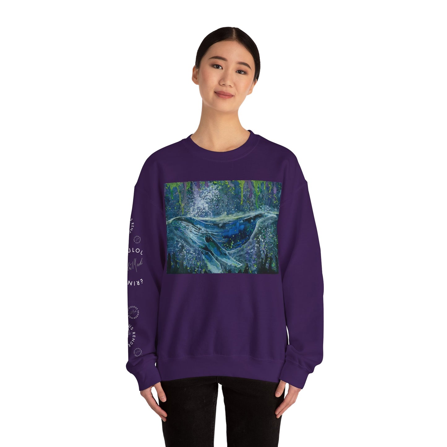 Whale Unisex Heavy Blend™ Crewneck Sweatshirt