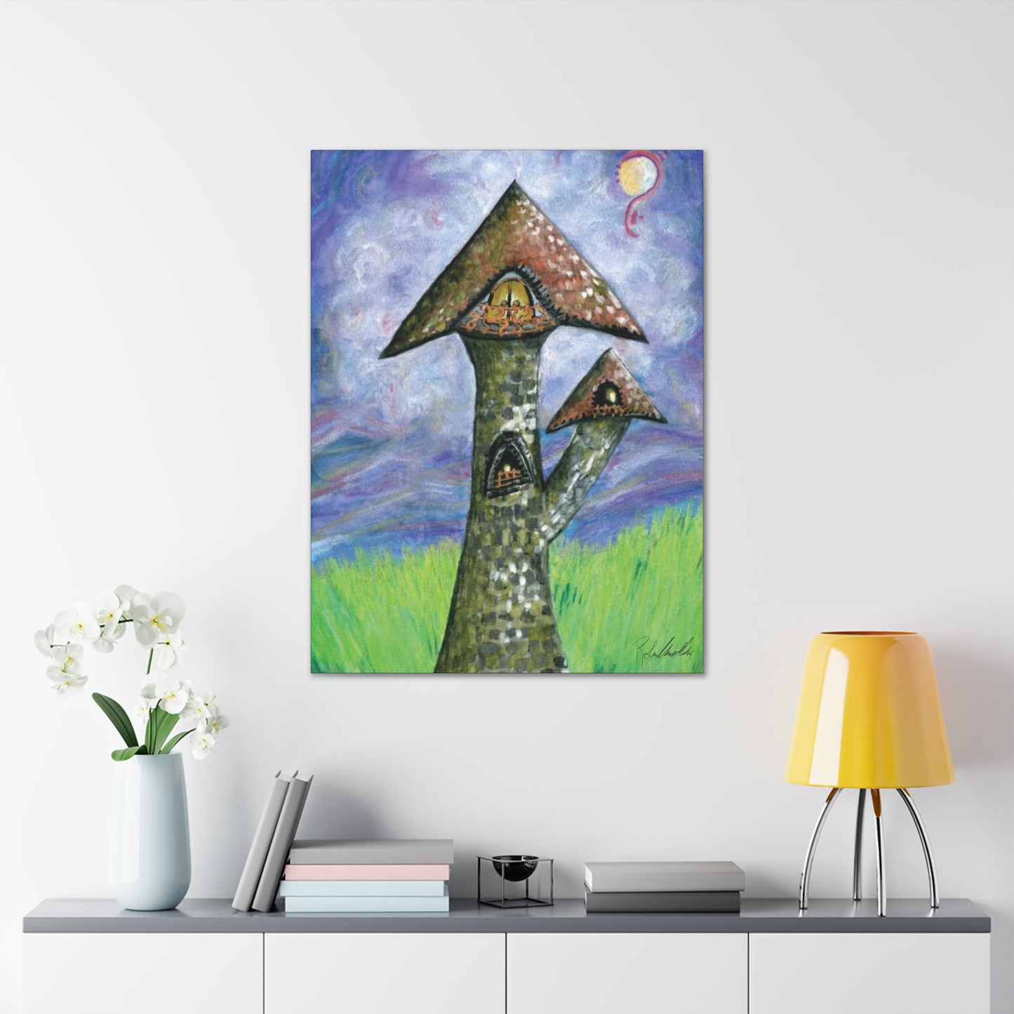 Castle Tower Canvas Gallery Wrap