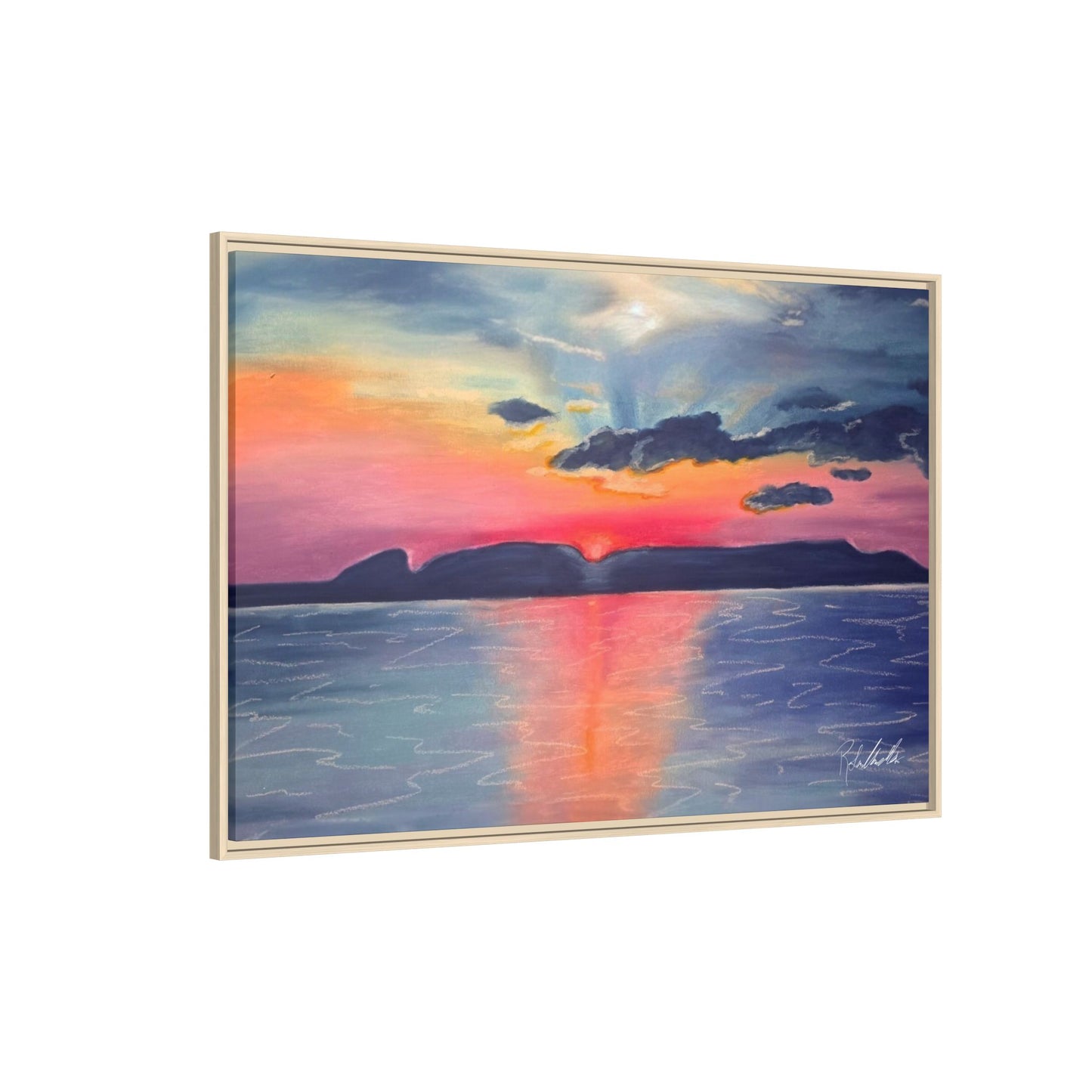 Sleeping Giant at Dawn Framed Wall Art