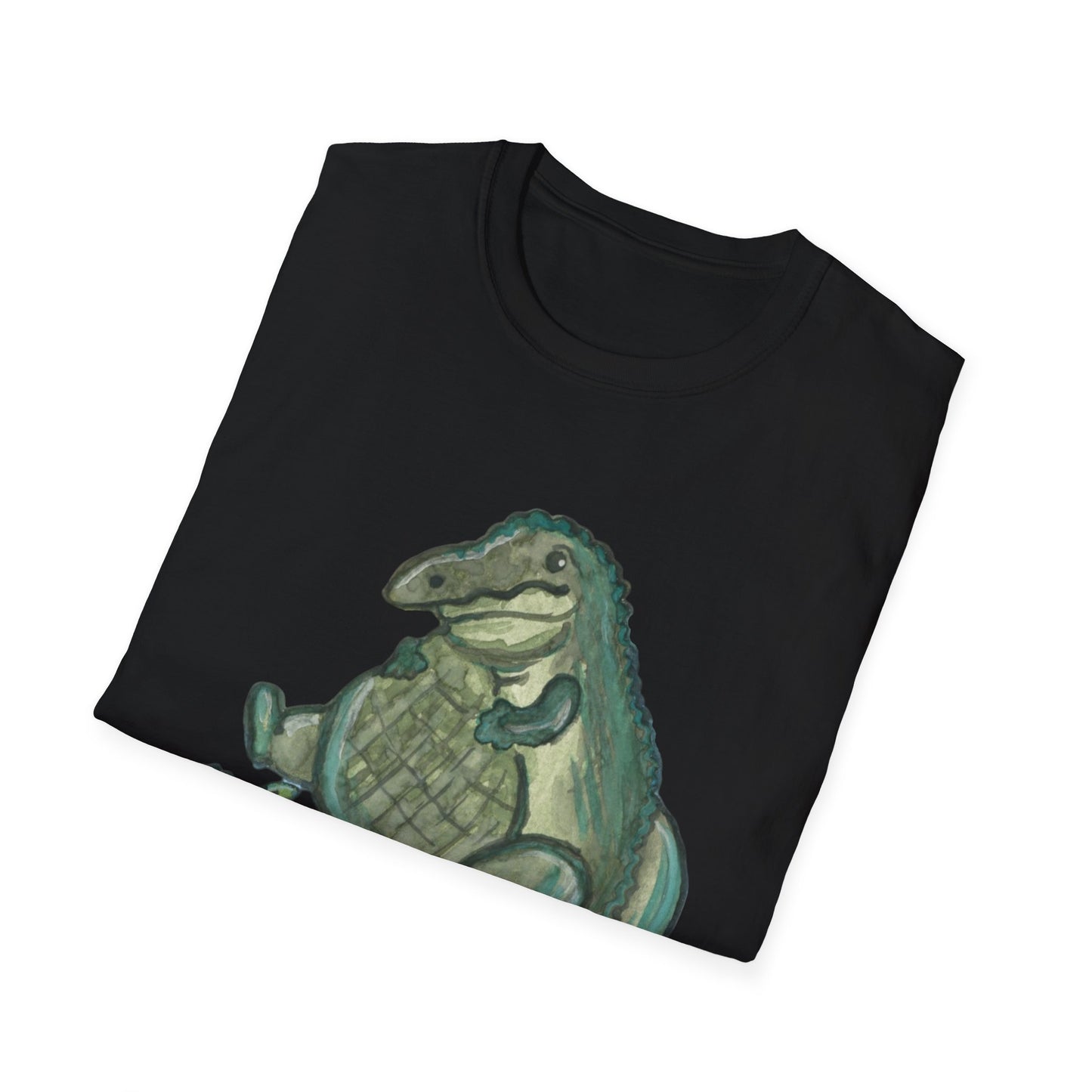Father Son Alligator Unisex Softstyle Print T-Shirt