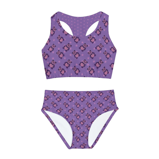 Panda girls Two Piece Swimsuit (AOP)