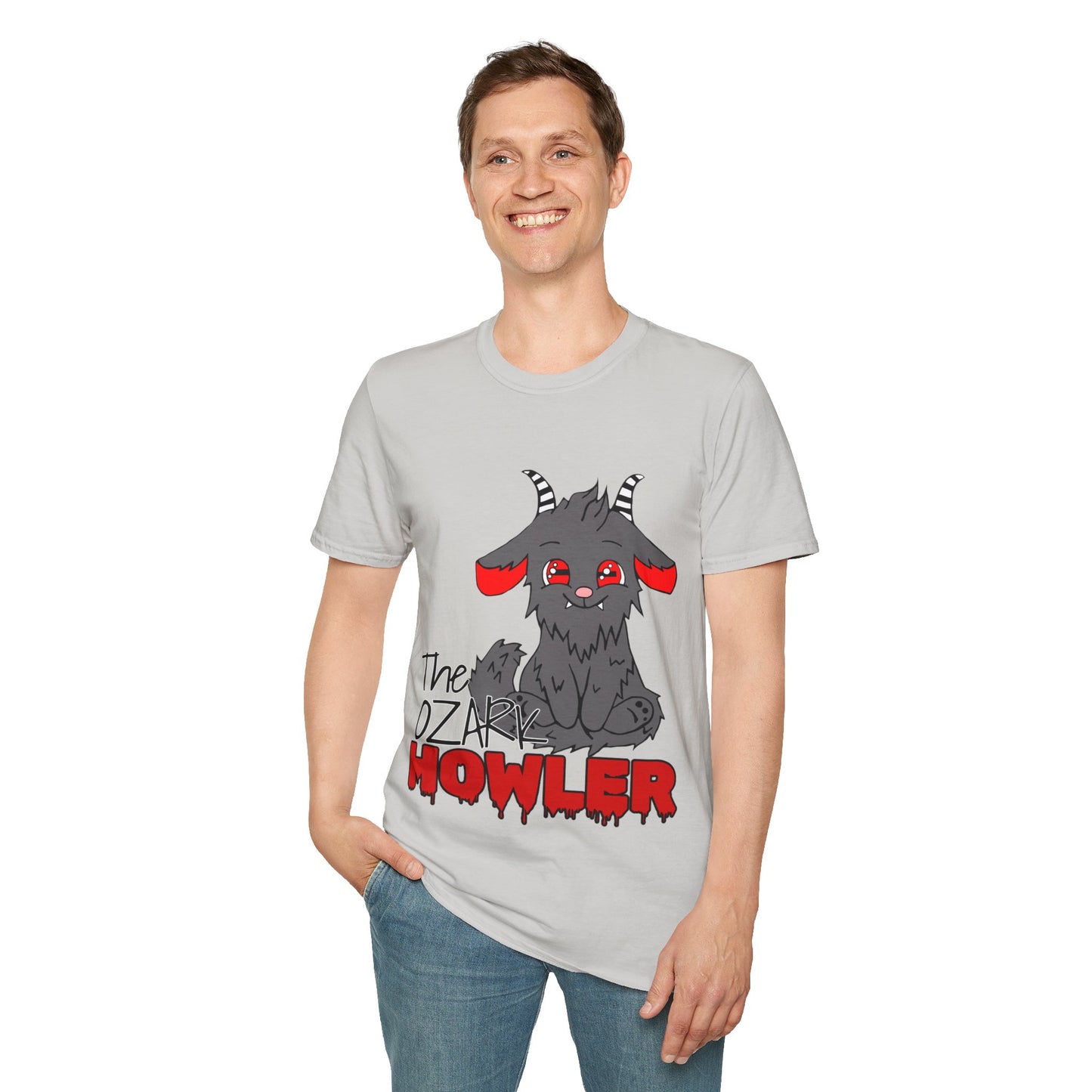 Baby Ozark Howler T-Shirt — Cute Spooky Cryptid "The Howler" Graphic Tee