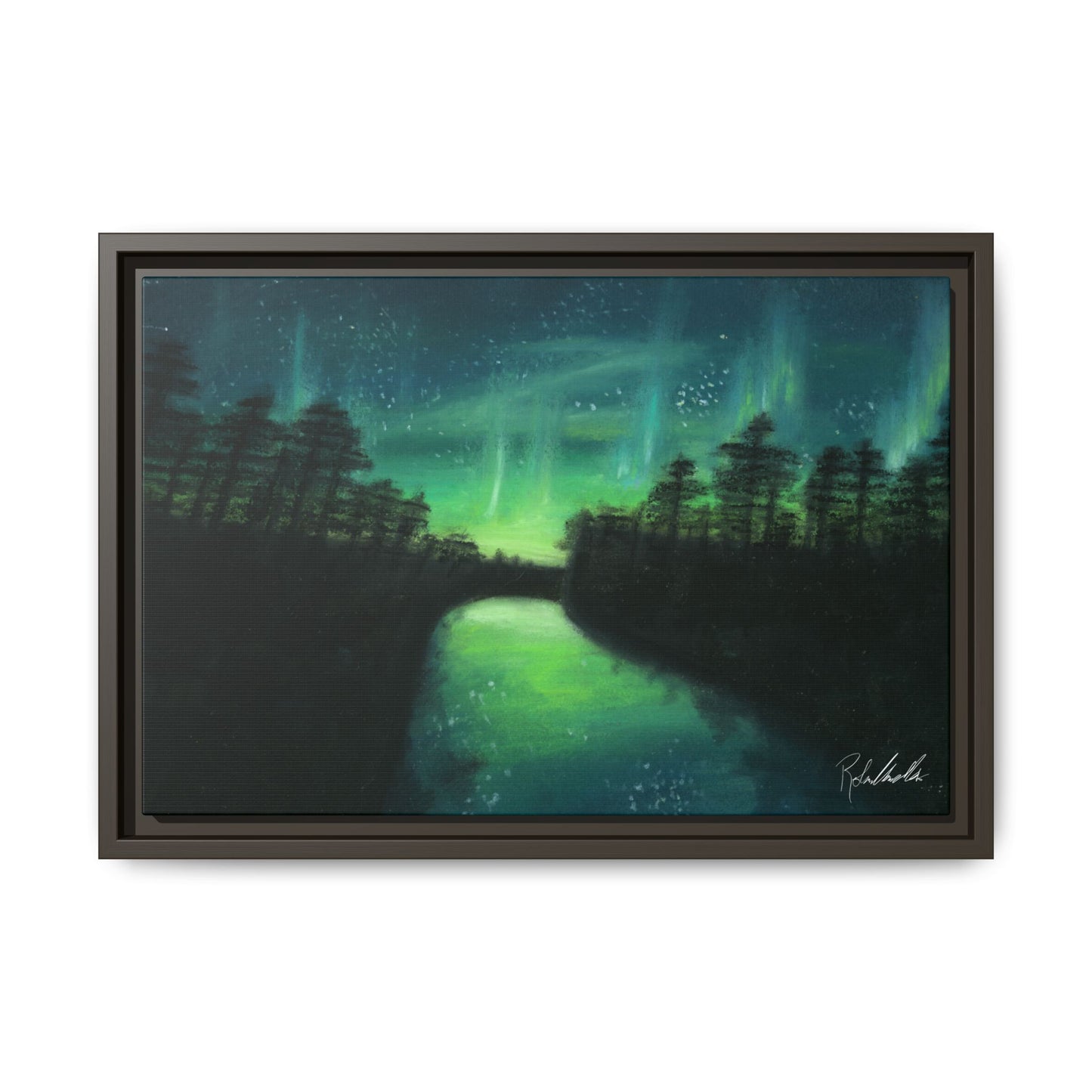Northern Lights Framed Wall Art