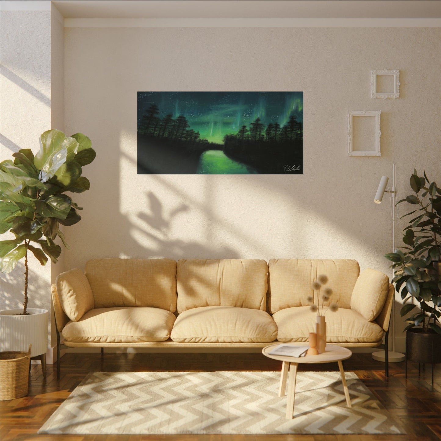 Northern Lights Canvas Gallery Wrap