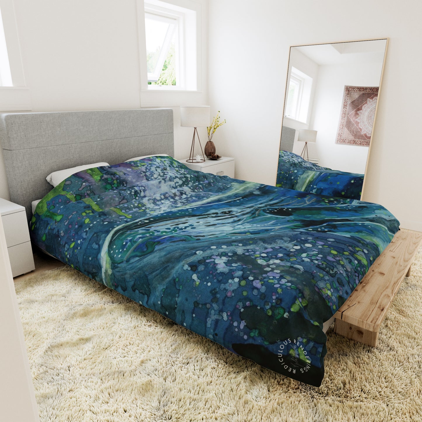 Whale Duvet Cover