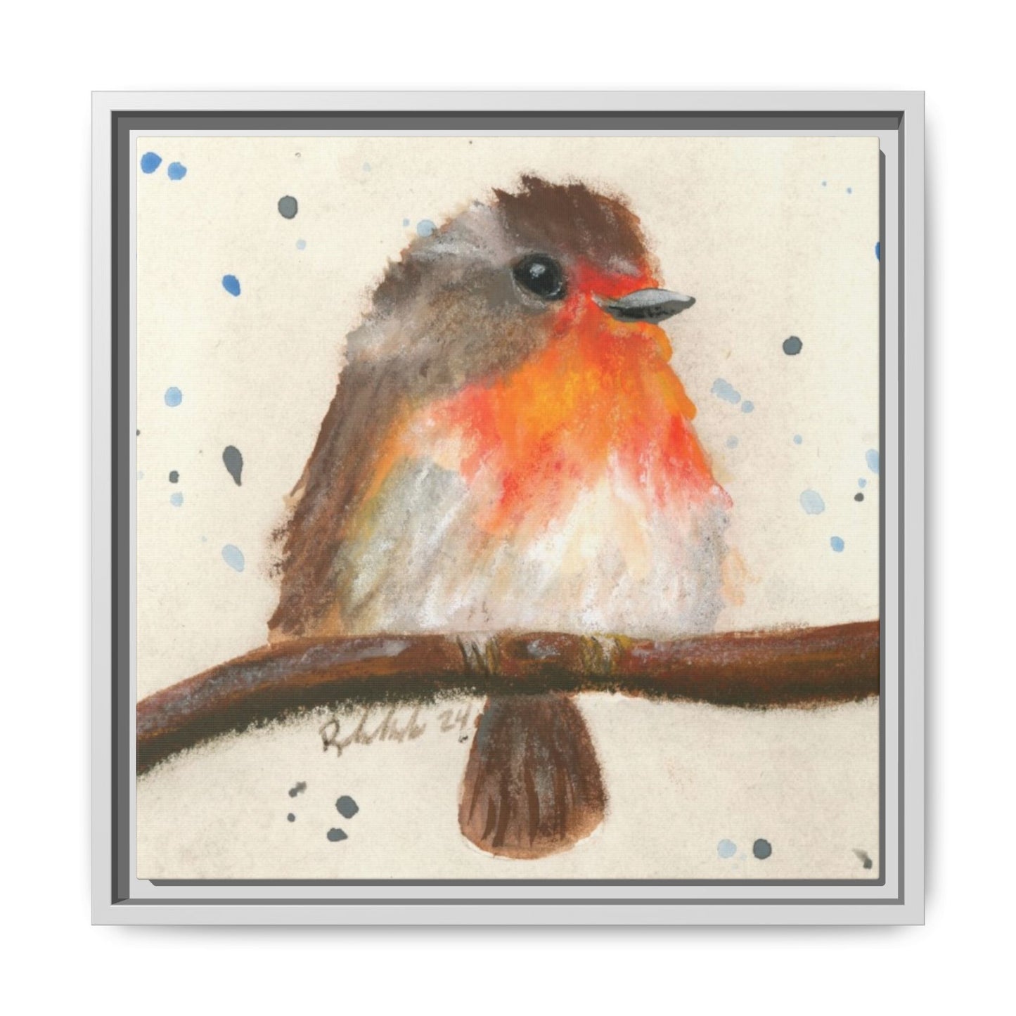Robin Bird Framed Wall Art
