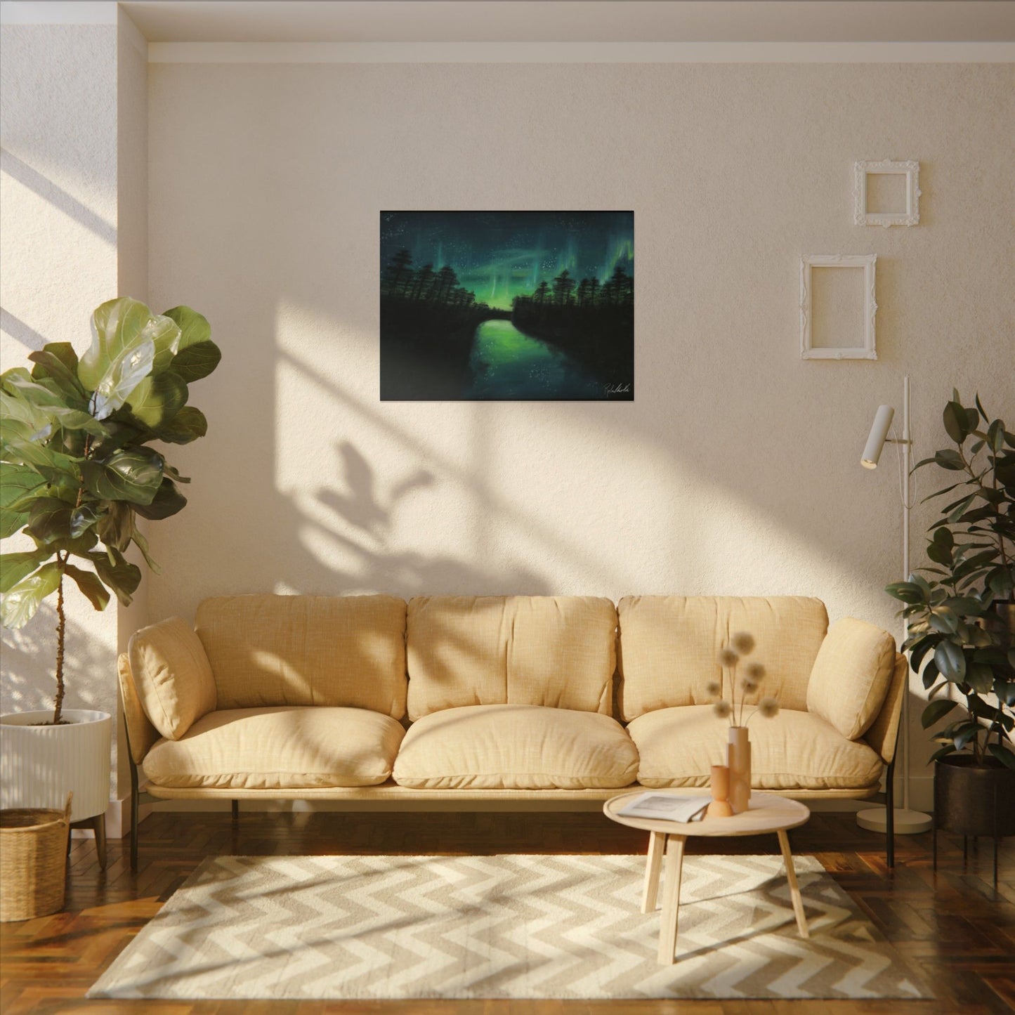 Northern Lights Canvas Gallery Wrap