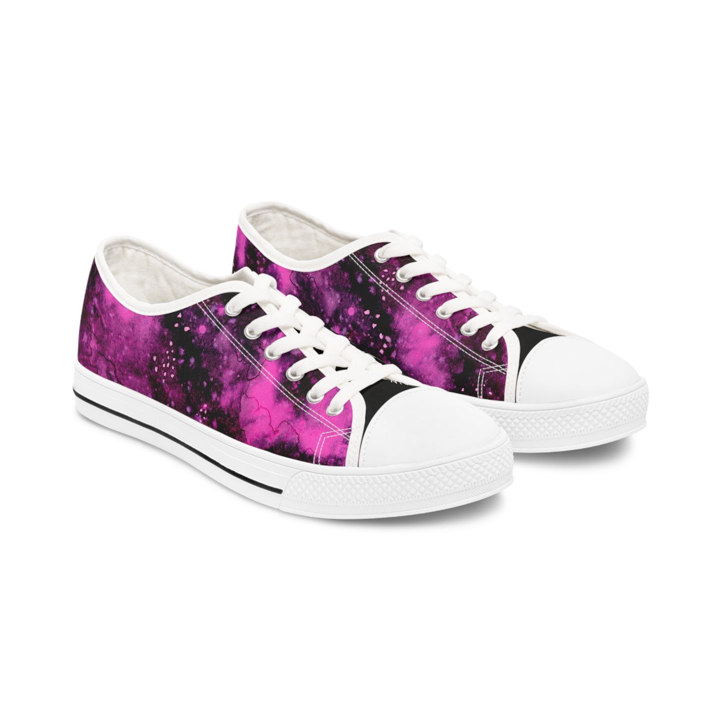 Rose Colored Galaxy Unisex Classic Low Top Sneakers