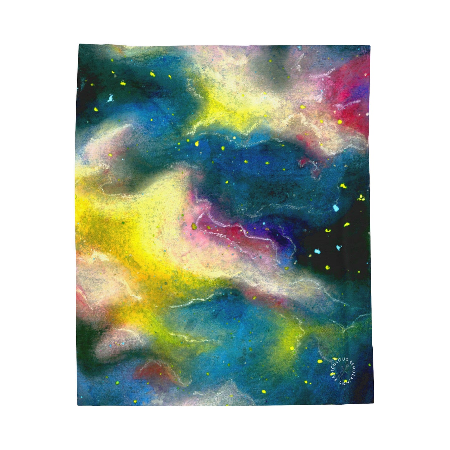 Sunrise Galaxy Velveteen Plush Blanket