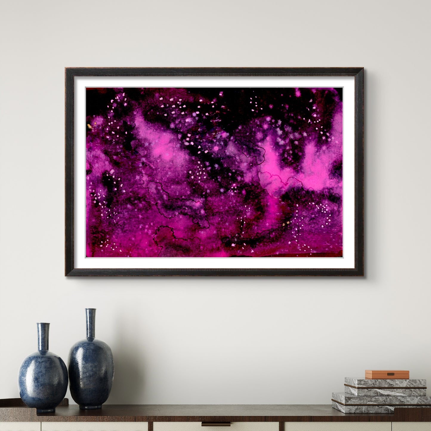 Pink Star Dust in Space - Galaxy 8x10 Museum Grade Fine Art Print