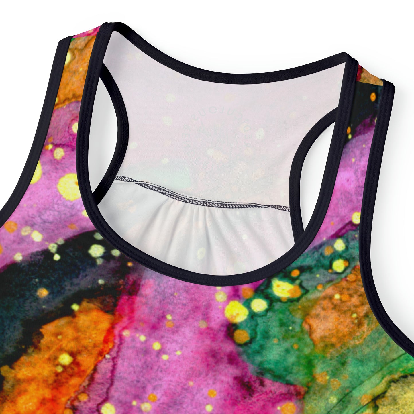 Neon Galaxy Women's Tank Top (AOP)