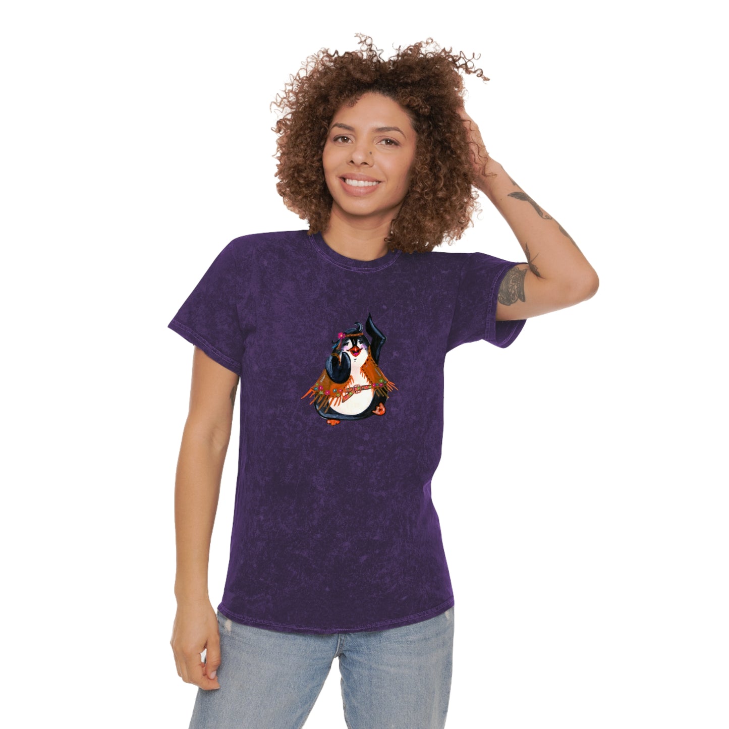 Penguin Mineral Unisex Wash T-Shirt