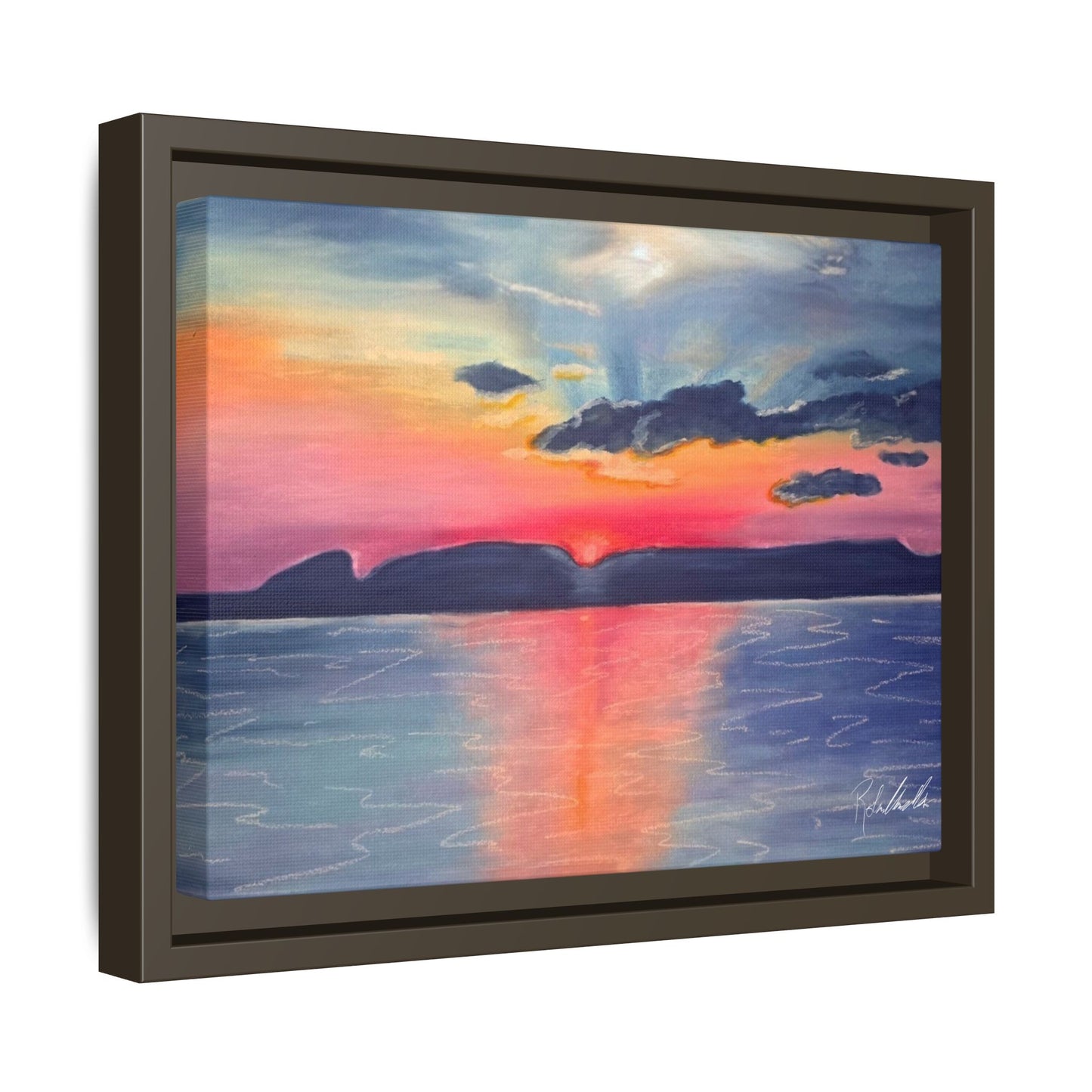 Sleeping Giant at Dawn Framed Wall Art