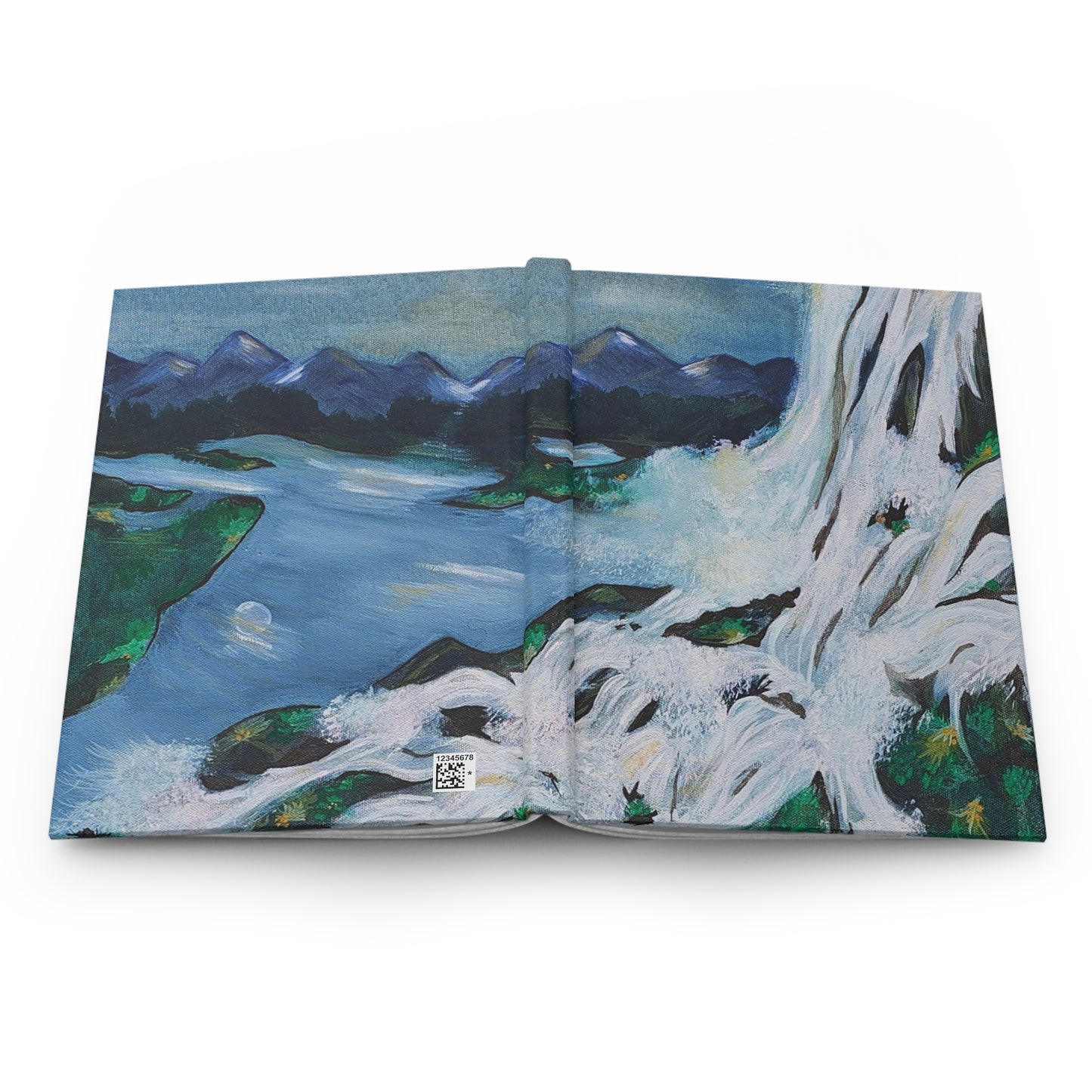 Falls Creek Hardcover Journal Matte 150 Pages, Printed Cover