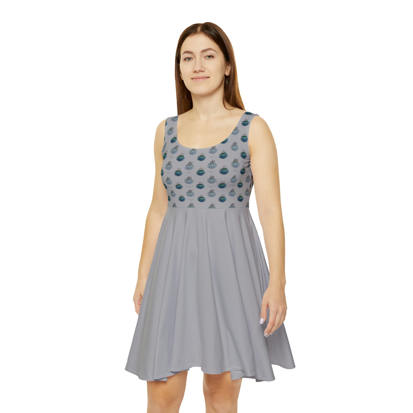 Tea is Best Served HOT- Little cups Women's Skater Dress (AOP)