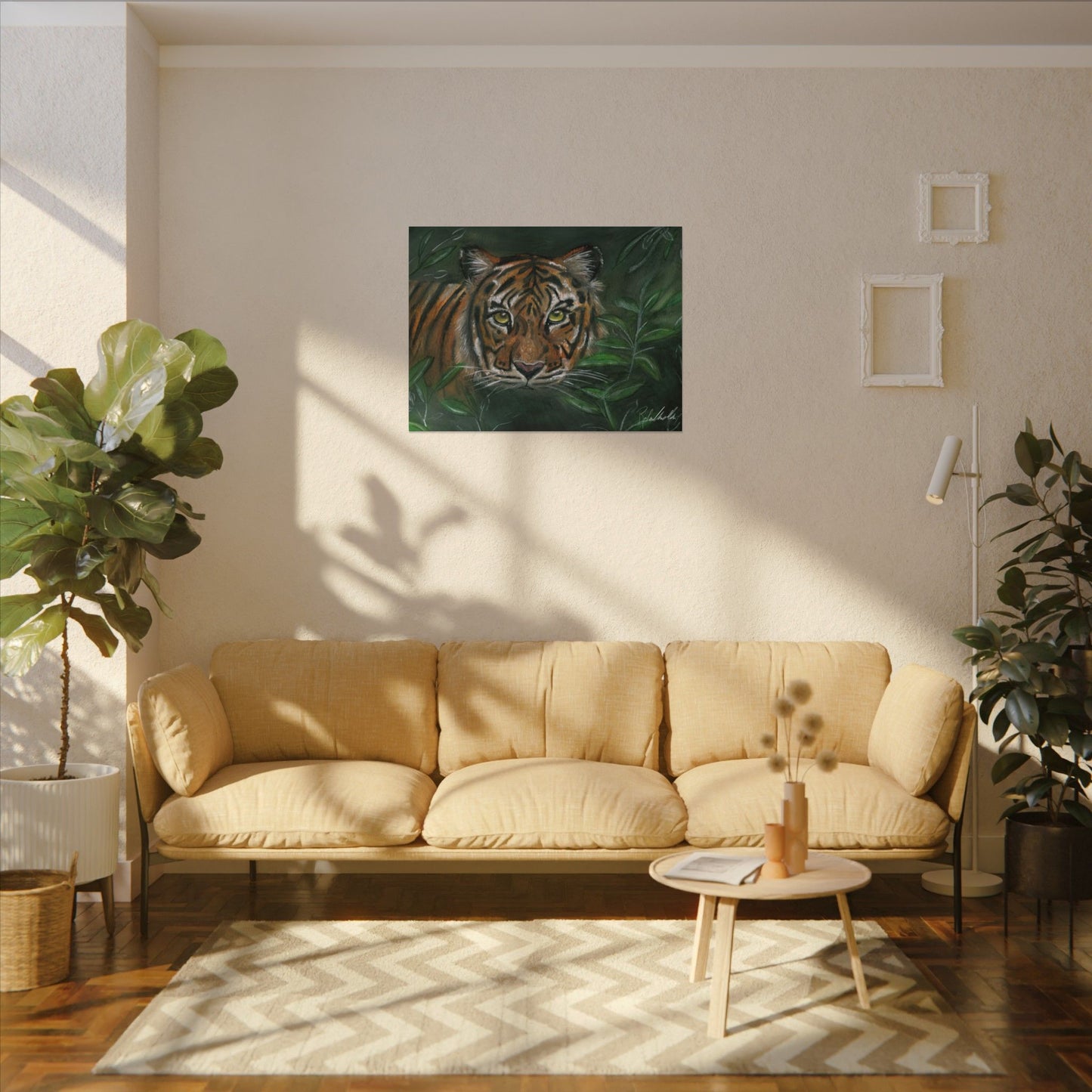 Jungle Tiger Canvas Gallery Wrap