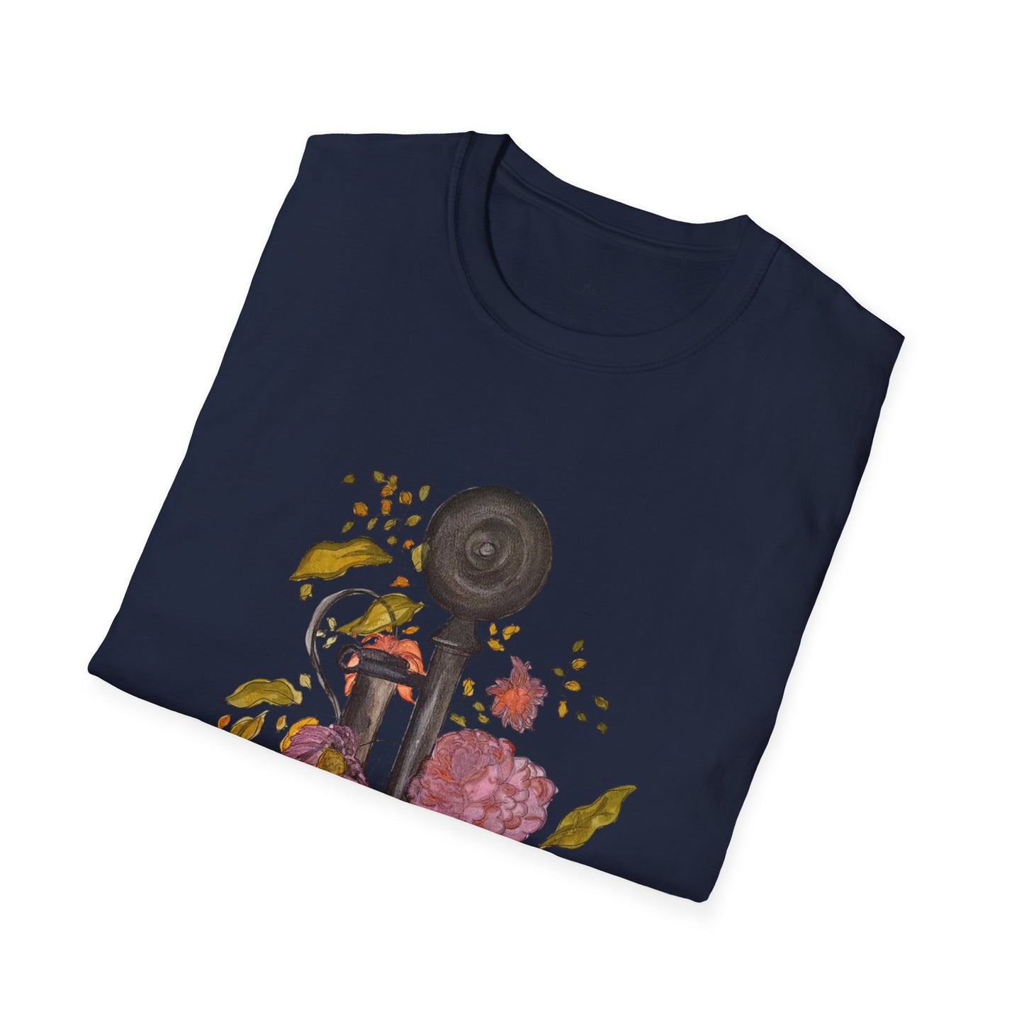 Vintage Phone Unisex Softstyle T-Shirt