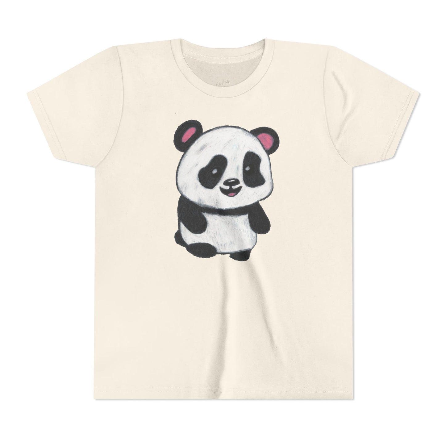 Kids Panda Tee — Cute Hand-Drawn Baby Panda Youth Shirt