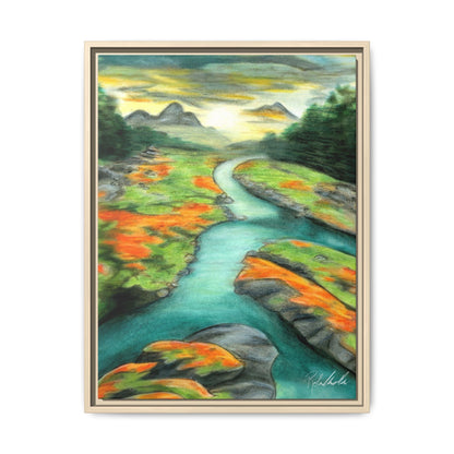 Mountain Stream Framed Wall Art
