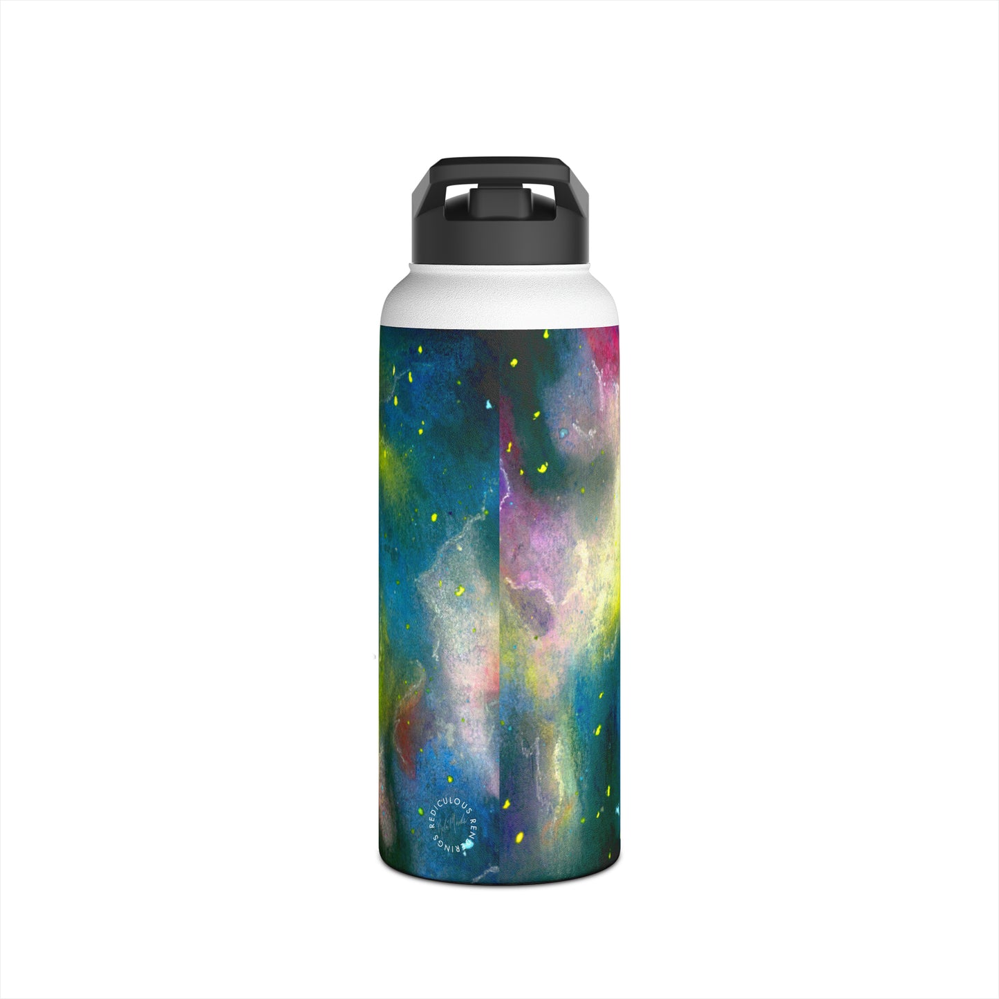 Sunrise Galaxy Stainless Steel Water Bottle, Standard Lid