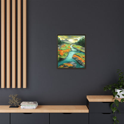 Mountain Stream Framed Wall Art
