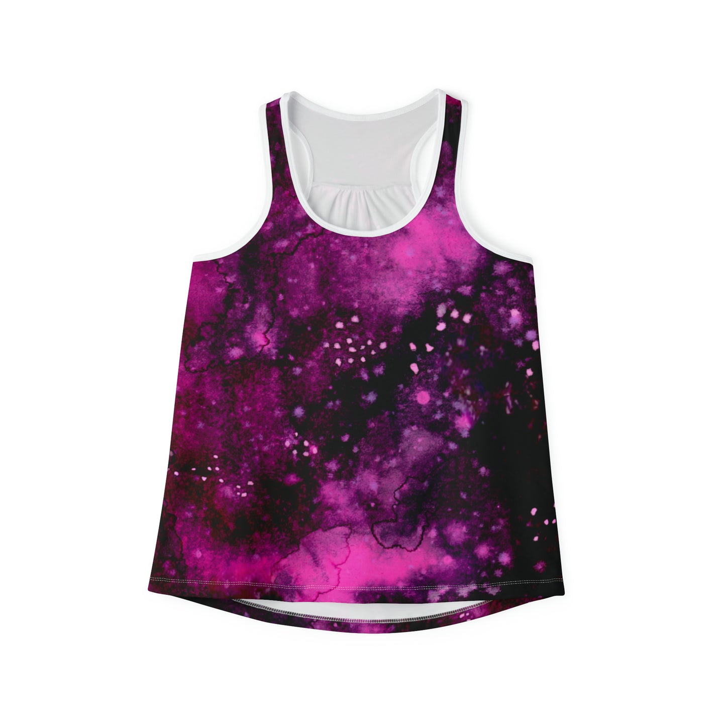 Rose Colored Galaxy Women's Tank Top (AOP)