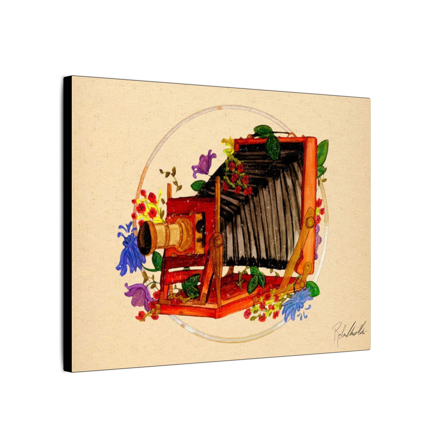 Vintage camera Canvas Gallery Wrap