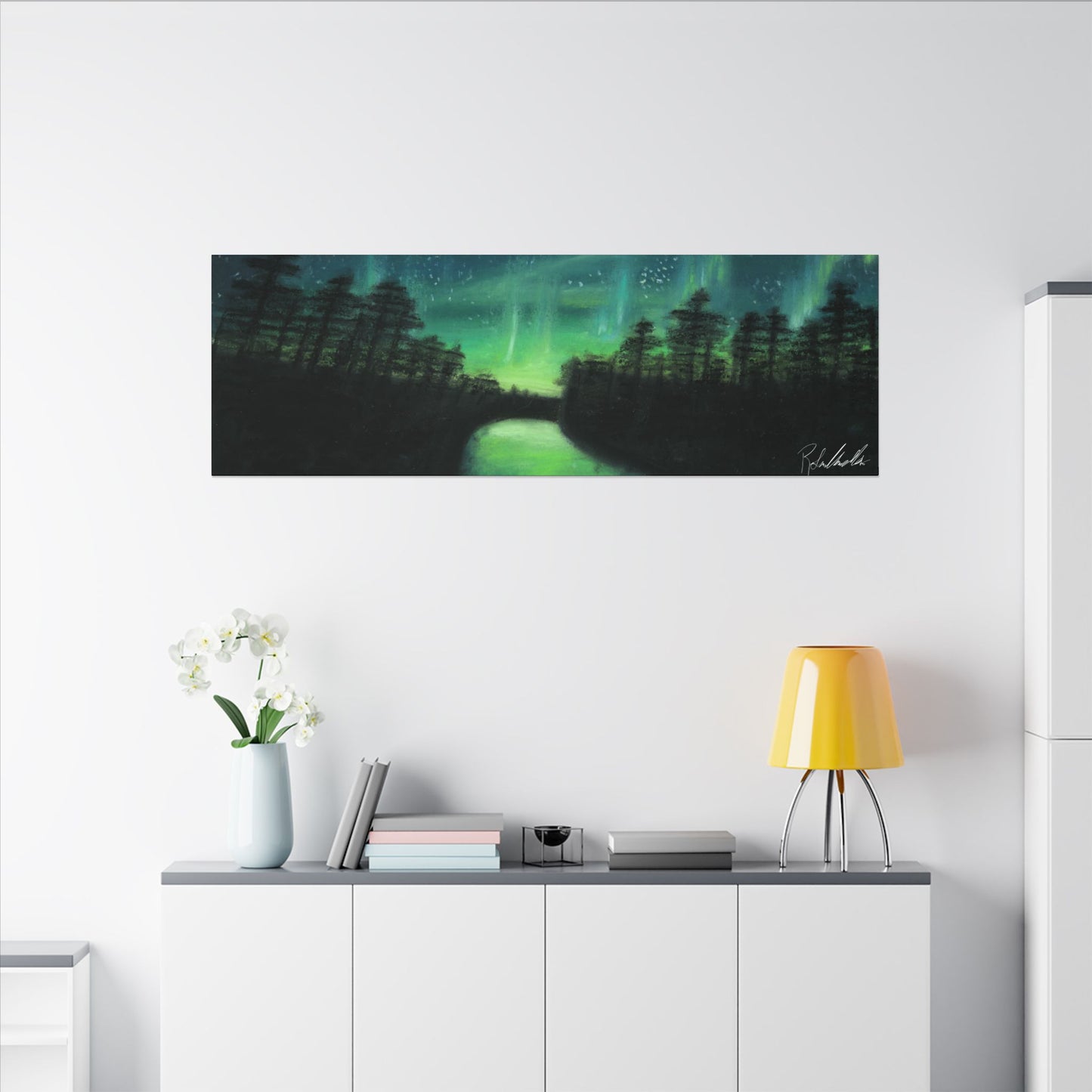 Northern Lights Canvas Gallery Wrap