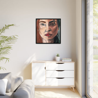 Beyond Race Woman Framed Wall Art