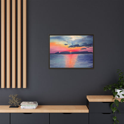 Sleeping Giant at Dawn Framed Wall Art