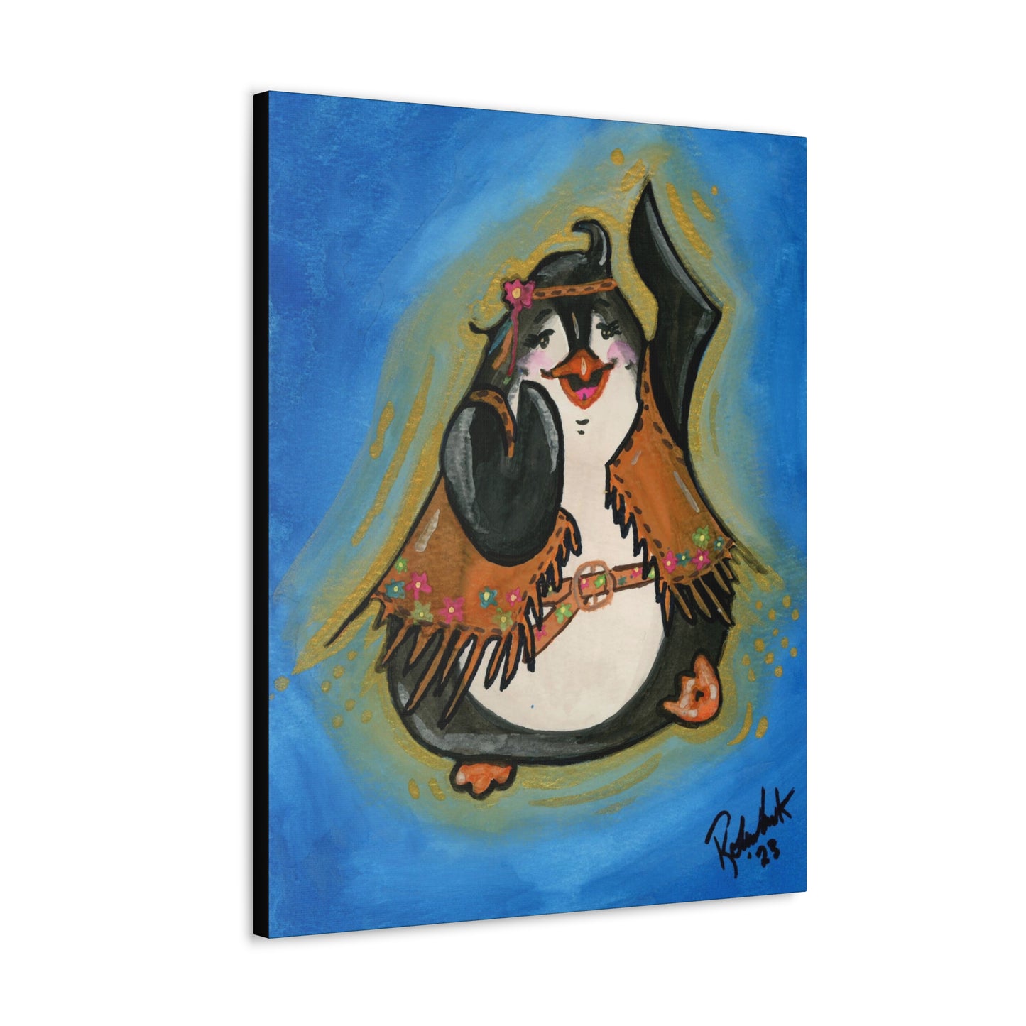 Penguin Canvas Gallery Wraps