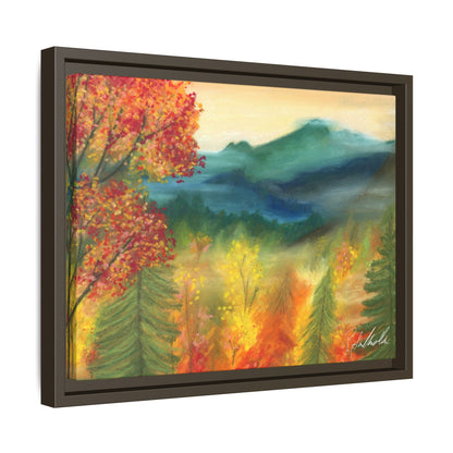 Fall Mountains Framed Wall Art