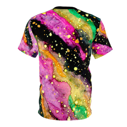 Galaxy Watercolor All-Over Print Tee