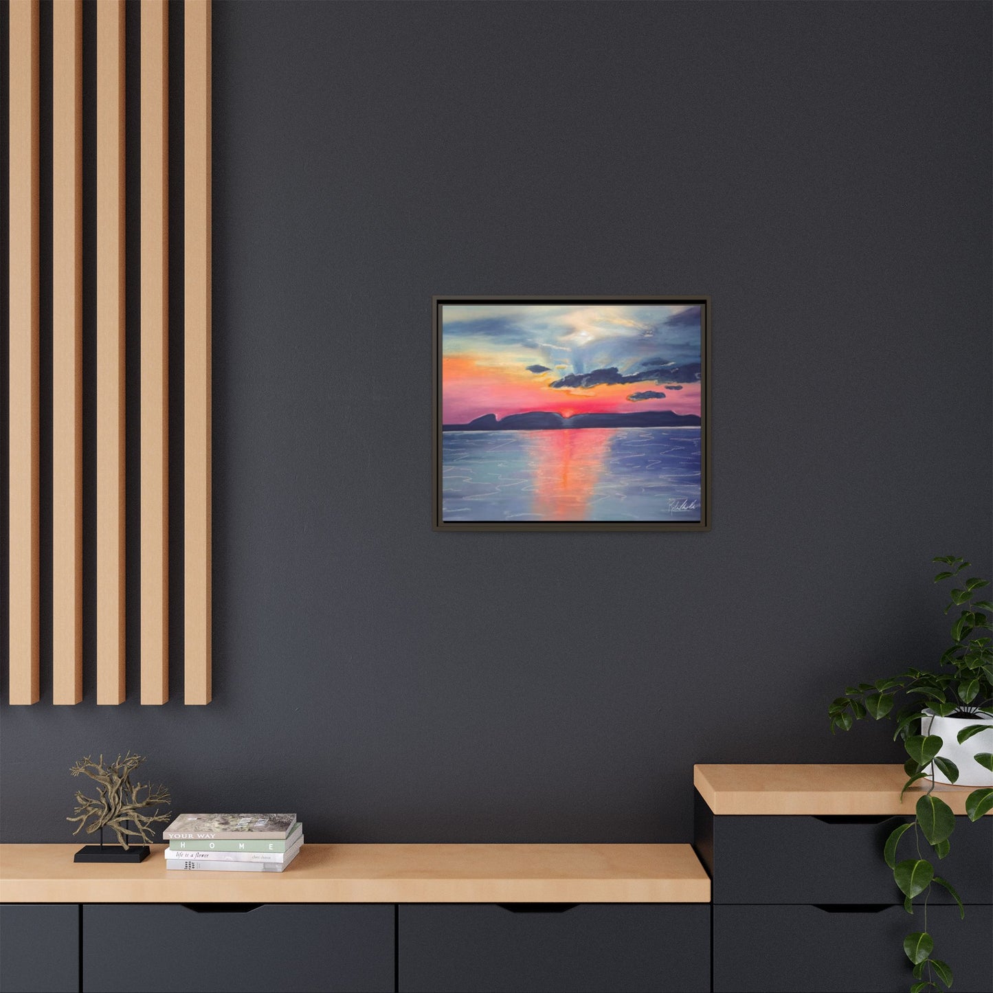Sleeping Giant at Dawn Framed Wall Art