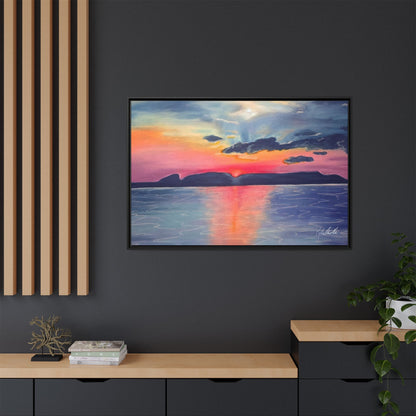 Sleeping Giant at Dawn Framed Wall Art