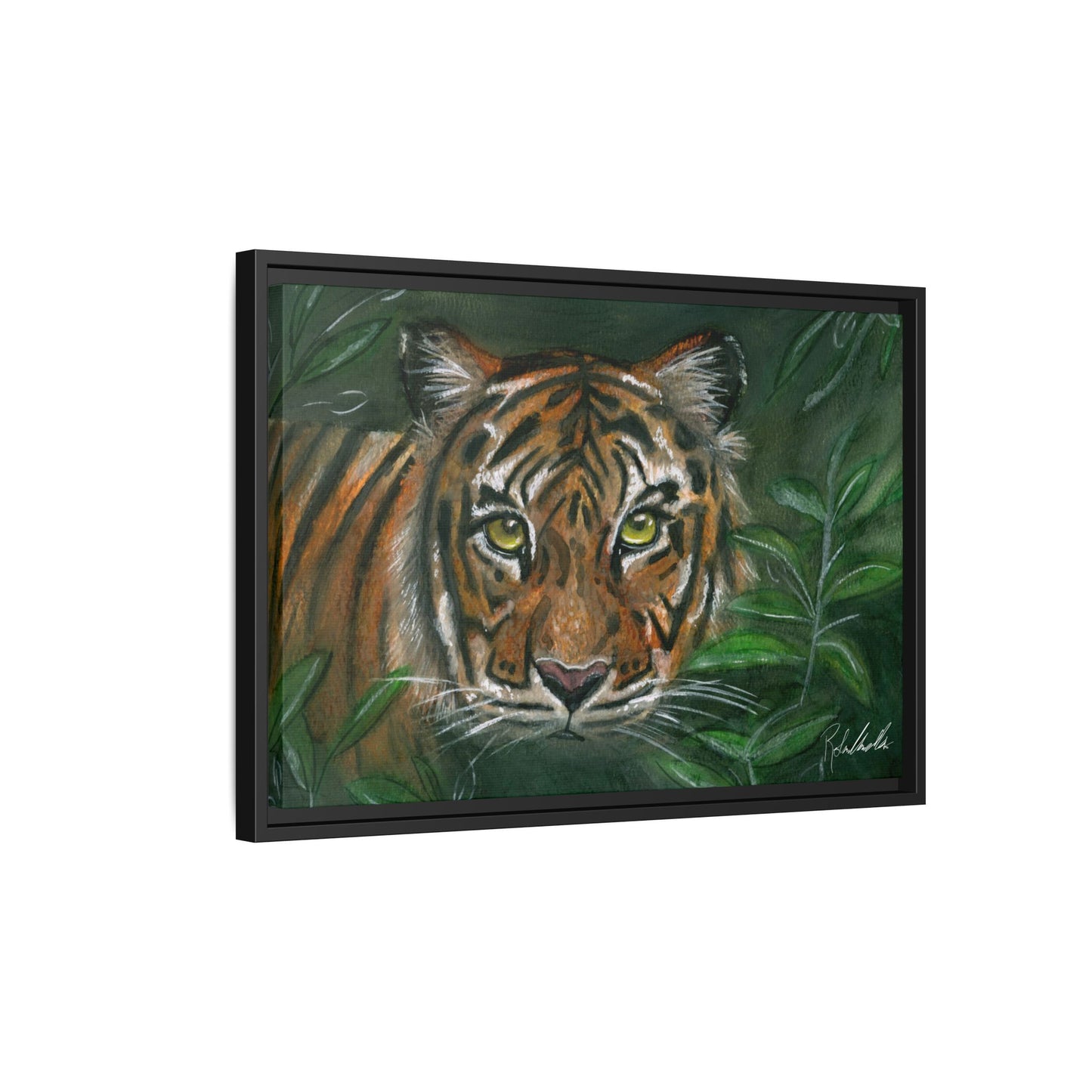 Jungle Tiger Framed Wall Art