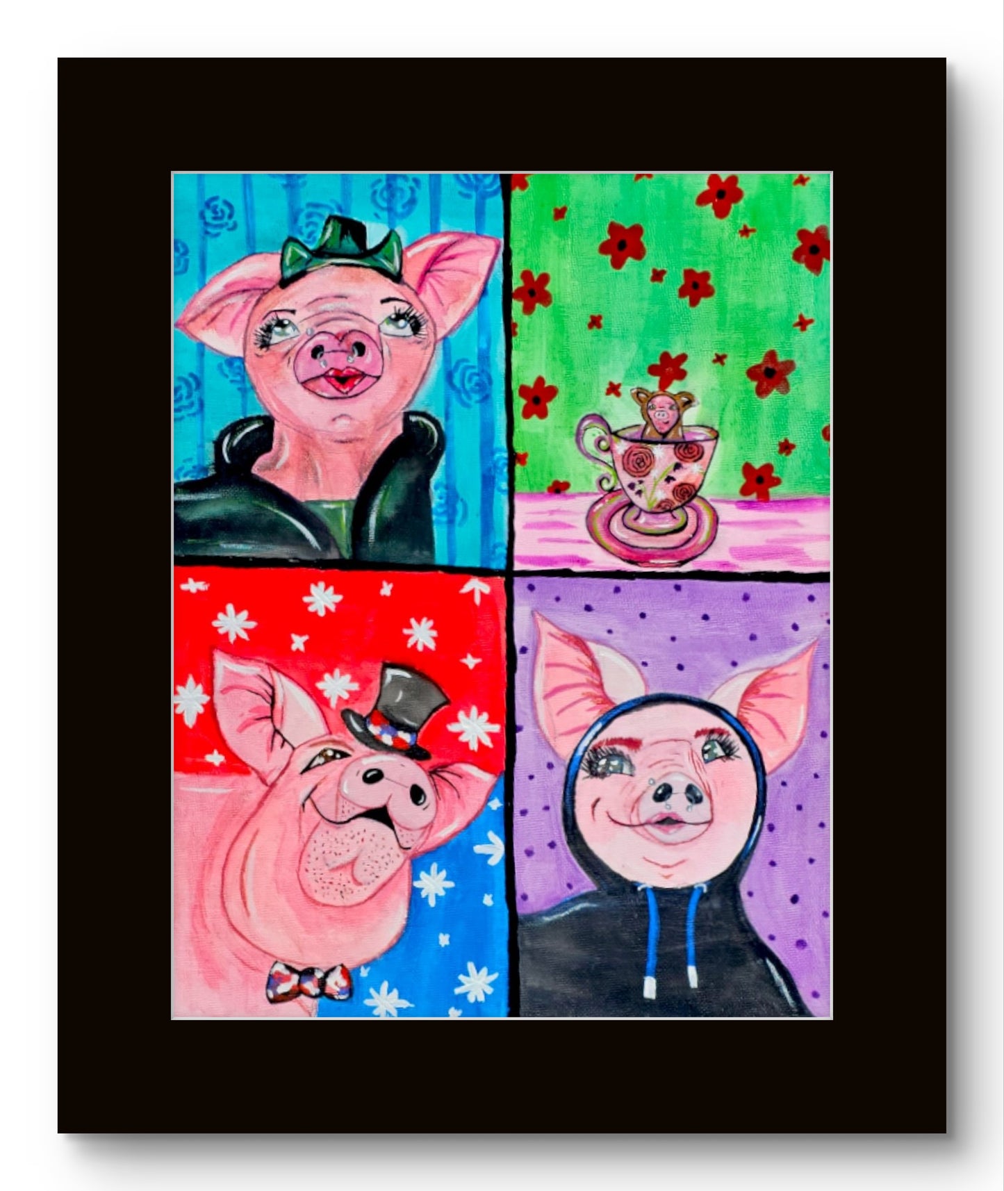 Pigs 8x10 Museum Grade Fine Art Print