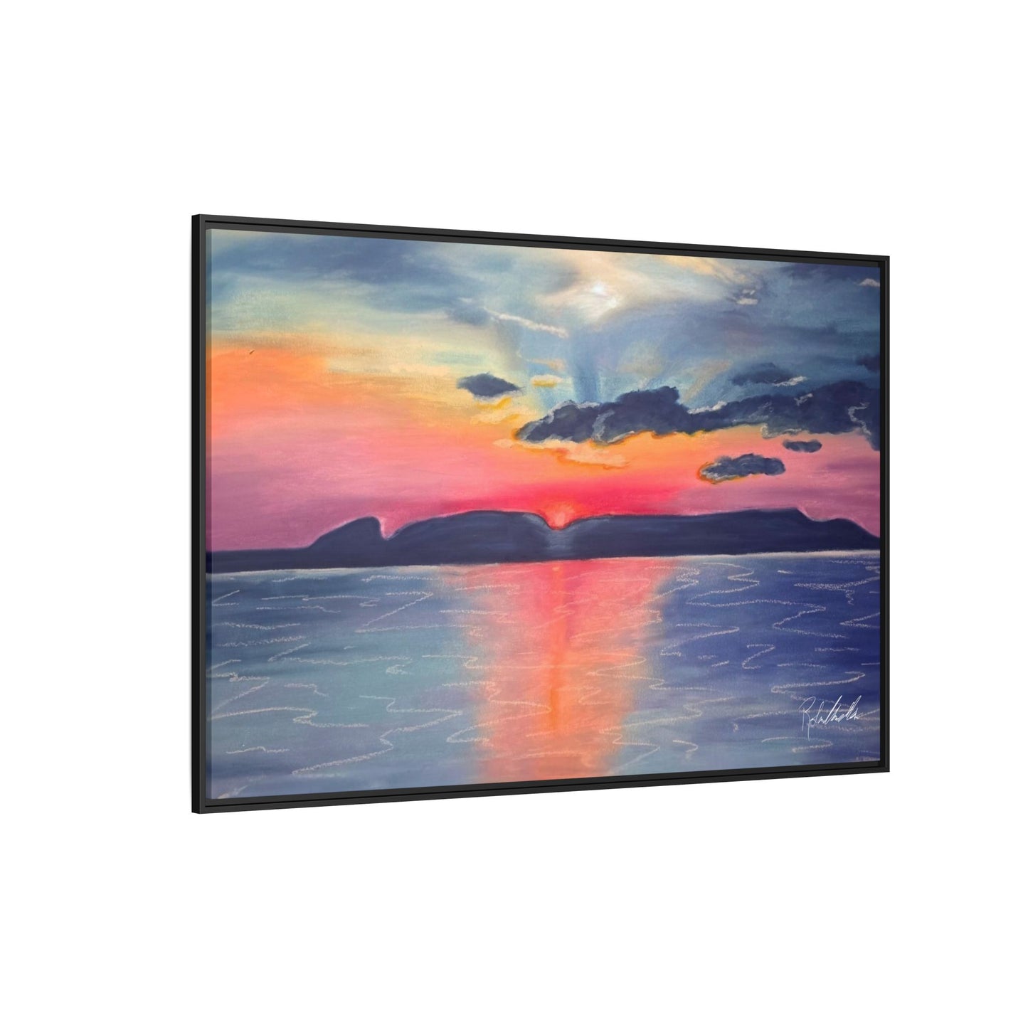 Sleeping Giant at Dawn Framed Wall Art