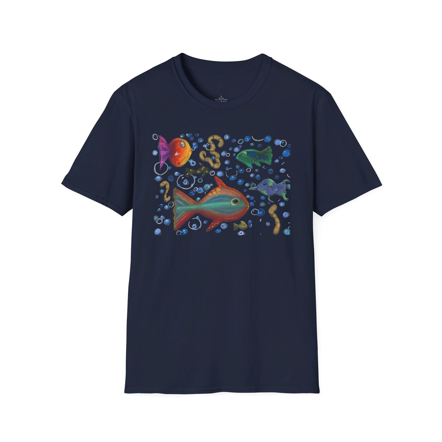 Fish Unisex Softstyle T-Shirt