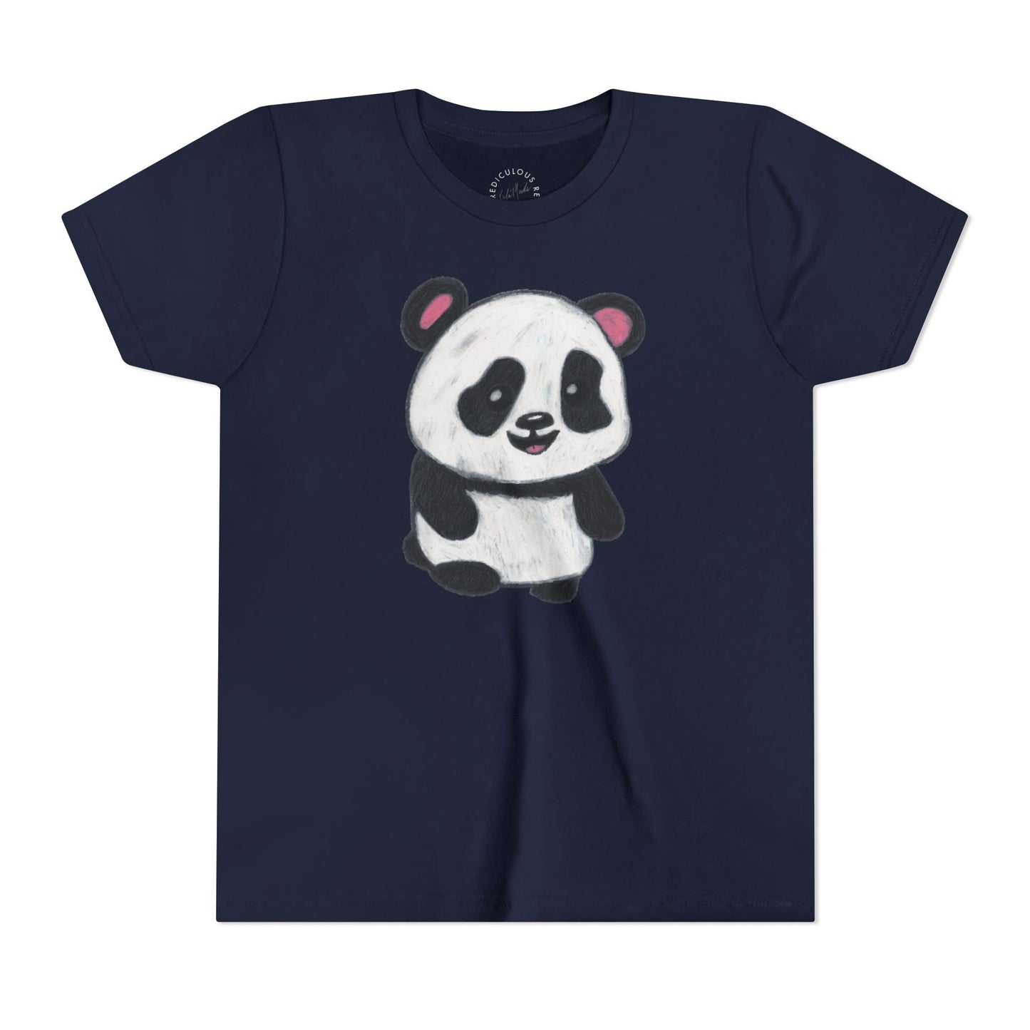Kids Panda Tee — Cute Hand-Drawn Baby Panda Youth Shirt