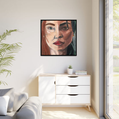 Beyond Race Woman Framed Wall Art